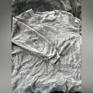 Lululemon “perfectly oversized” sweatshirt size 12